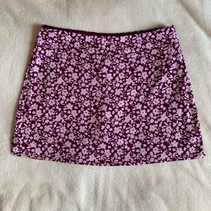 Pink floral Skorts